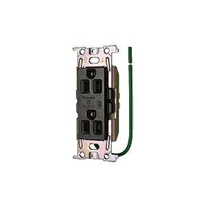 明工社 ML1272T4C ML医用接地埋込ダブルコンセント (チョコ) C形 Sタイプ 通電表示ランプ付 | 