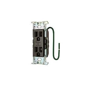 明工社 ML1282T3C ML医用接地埋込ダブルコンセント (チョコ) C形 | 