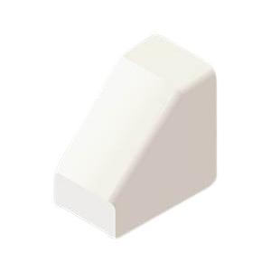 マサル工業 NMC13 ニュー・エフモール付属品 マルチコーナー ミルキーホワイト | 