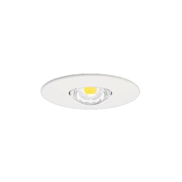 パナソニック NNFB84665 天井埋込型　LED（昼白色）　非常用照明器具　ハロゲン電球50形（45W）相当・予備電源別置型・LED低〜中天井用（〜6m）　埋込穴φ60 | Panasonic