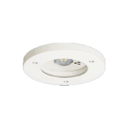 パナソニック NNFB93716C 天井埋込型　LED（昼白色）　非常用照明器具　30分間タイプ・LED中天井用（〜8m）　防湿防雨型・リモコン自己点検機能付 埋込穴φ150 | Panasonic