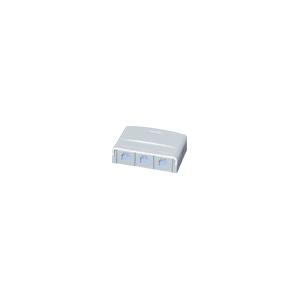 Panasonic 情報モジュラジャックCAT5E 露出型3コ口　NR3163 Panasonic（パナソニック） NR3163 ぐっとすシリーズ情報モジュラ