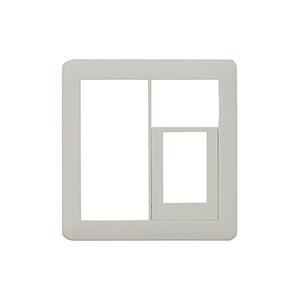 神保電器 NWC-S5 J・WIDE SLIM シリーズ スイッチ+コンセントプレート2口 (2連用） | 