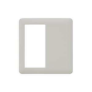 神保電器 NWP-S0 J・WIDE SLIM シリーズ スイッチプレート2連用 スイッチ+ブランク | 