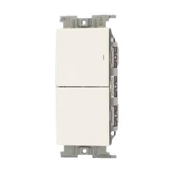 神保電器 NWS02032PW J・WIDE SLIMシリーズ 組み合わせ 15A 300V 1連 2個用 | 