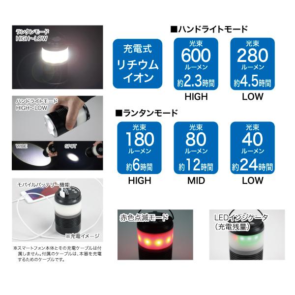 DENSAN PLRX-LT01M リチウムイオン電池内蔵の小型LEDライト【PLRXLT01M】 |  | 01