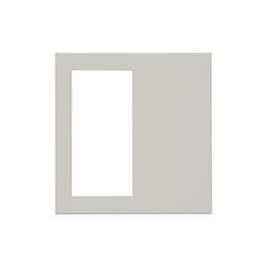 神保電器 QWP-S0 J・WIDE SLIMシリーズ スリムスクエア スイッチ+コンセントプレート スイッチ+ブランク | 