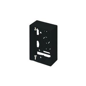 マサル工業 SFBA1W ニュー・エフモール付属品露出ボックス1個用浅型ブラック | 