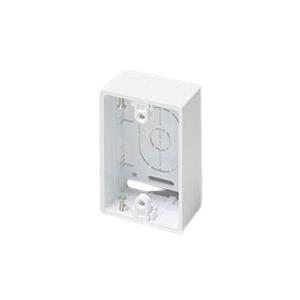 マサル工業 SFBF12 ニュー・エフモール付属 露出ボックス 1個用 深型 ホワイト | 