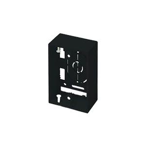 マサル工業 SFBF1W ニュー・エフモール付属品露出ボックス1個用深型ブラック | 