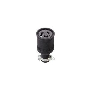 パナソニック WA5529 接地2P20A 引掛防水ゴムコードコネクタボディ | Panasonic