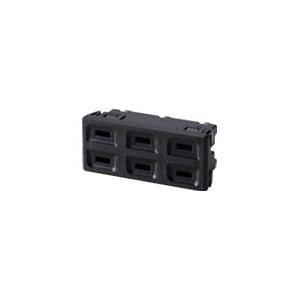 【受注品】 パナソニック WCF1032B 機器用 15A125Vはめ込み3コ用コンセント(極性なし)(黒) WCF1032B | Panasonic