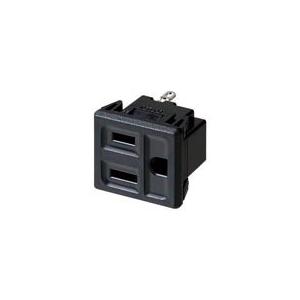 パナソニック WCF1041B 機器用 15A125V接地はめ込みコンセント(黒) | Panasonic