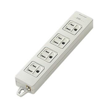 パナソニック WCH2304H OAタップ(接地15A形)(4コ口・グレー)(マグネット付)・適用コード3心ビニルキャブタイヤ丸形コード(VCTF) | Panasonic