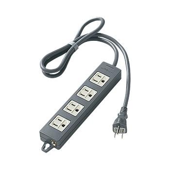 パナソニック WCH2314B OAタップ(接地15A形)(4コ口・ブラック)(1mコード付)(マグネット付) | Panasonic