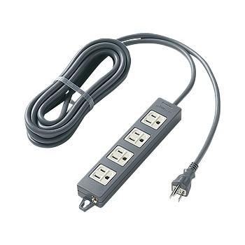 パナソニック WCH2354B OAタップ(接地15A形)(4コ口・ブラック)(5mコード付)(マグネット付) | Panasonic