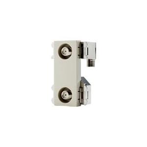 パナソニック WCS4821 フルカラー埋込高シールドテレビコンセント2端子 送り配線用（電流通過形）（10〜3224MHｚ） | Panasonic