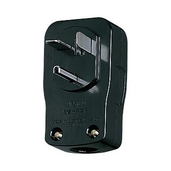 パナソニック WF5730B 小型接地2P30A横型キャップ(250V)(ブラック) | Panasonic