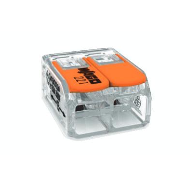 ワゴ WFR-2L ワンタッチコネクター 1箱（50個入）【WFR2L】 | 