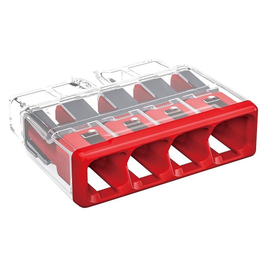 ワゴ WGZ-4 差込コネクター 1箱（80個入）【WGZ4】 | 