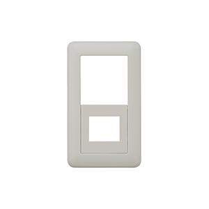 神保電器 WJC-4 J・WIDEシリーズ スイッチコンセントプレート 1連用 | 