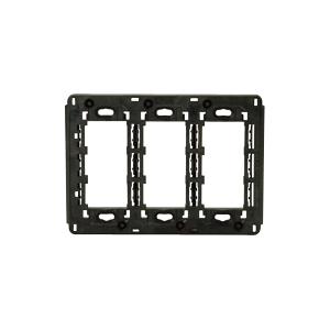 神保電器 WJK-3 J・WIDEシリーズ 絶縁取付枠 (J・WIDEコンセント専用取付枠) 3連用 | 