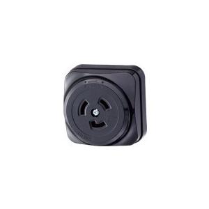 パナソニック WK2520B 接地2P20A引掛露出コンセント(ブラック) | Panasonic