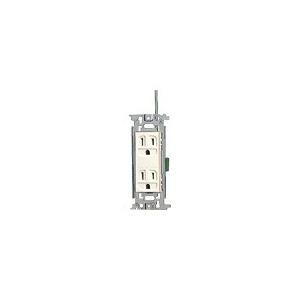 パナソニック WN1518 埋込アース付ダブルコンセント(接地リード線付)(ミルキーホワイト) | Panasonic