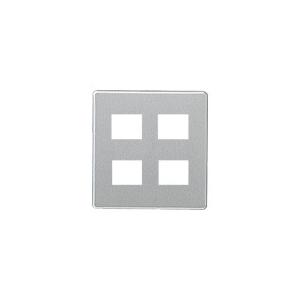 パナソニック WN6504K フルコート加工 新金属プレート 2型 4コ用 | Panasonic