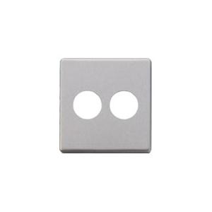 パナソニック WN6523K フルコート加工 新金属埋込コンセントプレート 2型 2連 | Panasonic