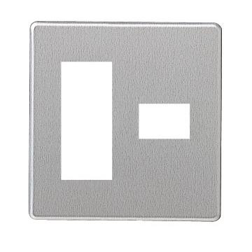 パナソニック WN6574K フルコート加工 新金属プレート 2型 4コ用(3コ+1コ用) | Panasonic