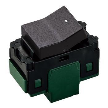 パナソニック WNS5054B SO-STYLE 埋込ほたるスイッチE(4路)(マットブラック) | Panasonic