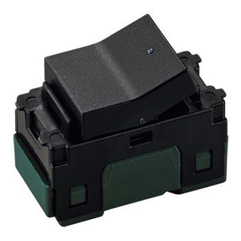 パナソニック WNS5461B SO-STYLE 埋込押釦スイッチ 常開形(a接点)(マットブラック) | Panasonic