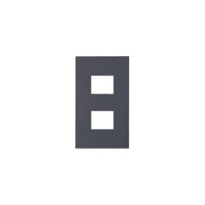 パナソニック WNS6002H SO-STYLE プレート2コ用(マットグレー) | Panasonic