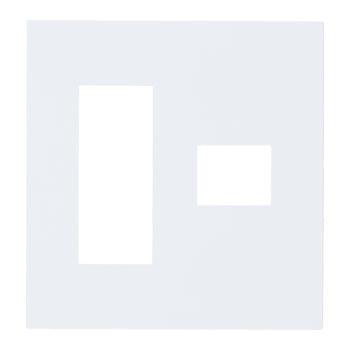 パナソニック WNS6074W SO-STYLE プレート4コ用(3コ+1コ用)(マットホワイト) | Panasonic