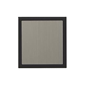 神保電器 WSN-D SB J・WIDE SLIM SUSTE 操作板 ダブル 表示灯なし ソフトブラック | 