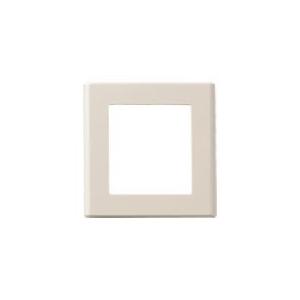 パナソニック WT8071F コスモシリーズワイド21 ミニスイッチプレート(取付枠付)(ベージュ) | Panasonic