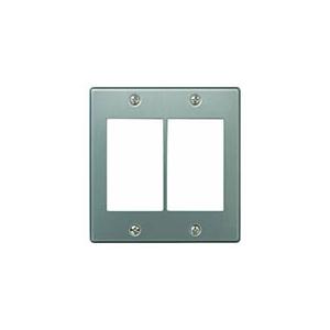 パナソニック WTA6202 アドバンスシリーズ 新金属スイッチプレート 2連用 | Panasonic