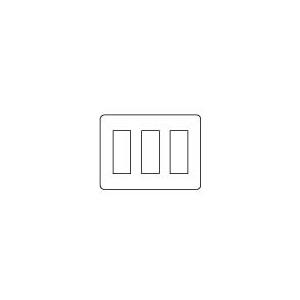 パナソニック WTF7009F コスモシリーズワイド21 コンセントプレート(9コ用)(ベージュ) | Panasonic