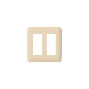 パナソニック WTF7706F コスモシリーズワイド21 簡易耐火コンセントプレート(6コ用)(ベージュ) | Panasonic