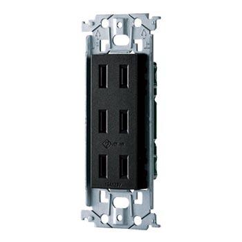 パナソニック WTL13033MB 埋込トリプルコンセント（金属枠付）(マットブラック) | Panasonic