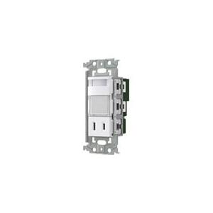 パナソニック WTL4065MWK 埋込熱線センサ付ナイトライト（LED：電球色） （明るさセンサ・コンセント付）（マットセラミックホワイト） | Panasonic