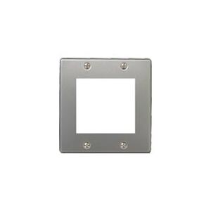 パナソニック WTL6250 アドバンスシリーズ 新金属コンセントプレート 2連接穴用 | Panasonic