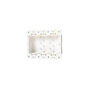 パナソニック WV2483 コスモシリーズワイド21 埋込防気・防塵カバー(3連)(ラウンド) | Panasonic
