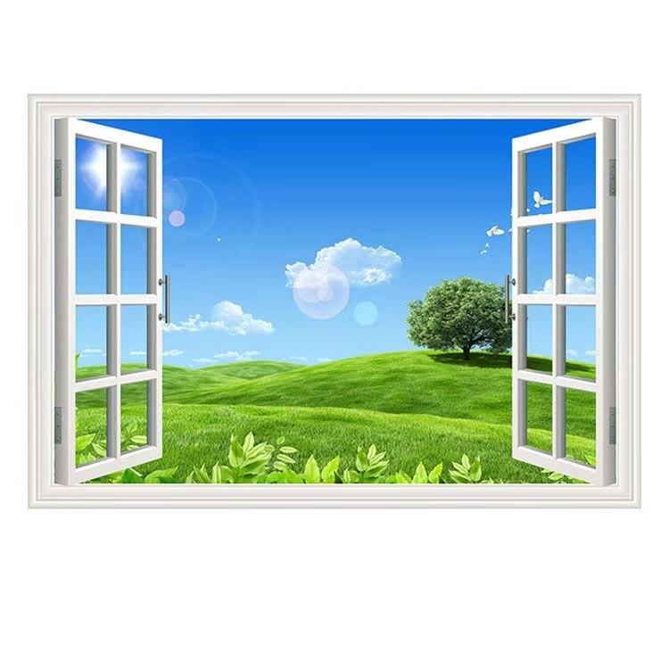 ウォールステッカー 偽窓ステッカー 3d 風景 壁紙 シール ウォールシール 窓ポスター 飲食店 店 会社 壁装飾 リビングルーム 寝室 玄関 インテリア 部屋飾り Qt04 311 Yg Sticker 通販 Yahoo ショッピング