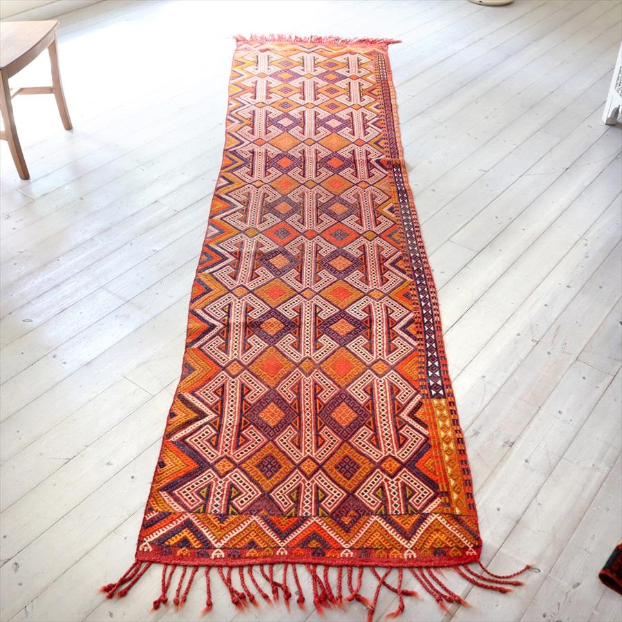 オールドキリム コンヤ 292x69cm コチボユヌズのジジム 