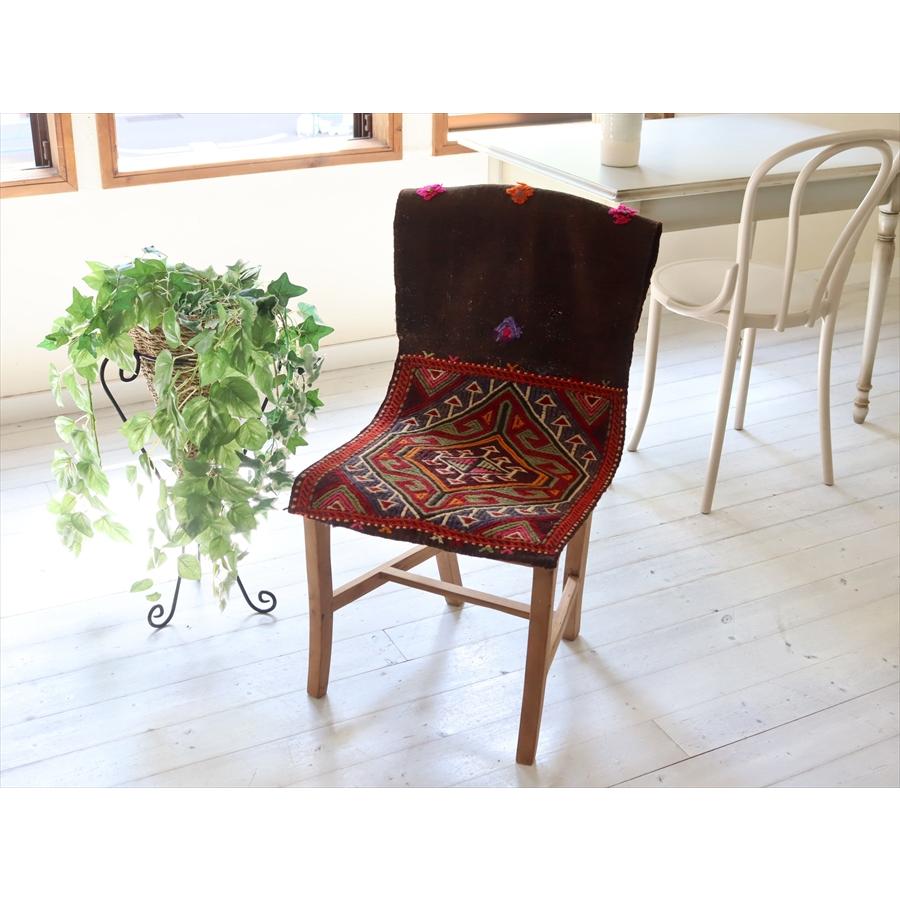 オールドキリム サドルバッグを開いたカットピース 100x45cm ジジム＆ジリ | ブランド登録なし | 01