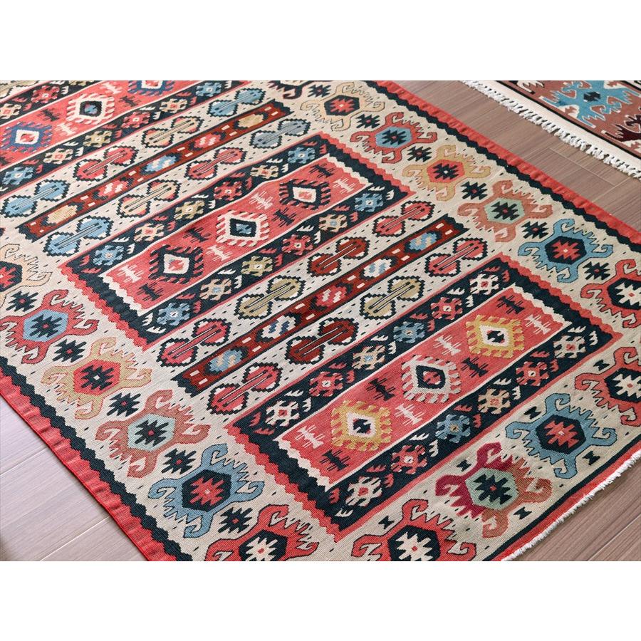 オールドキリム シャルキョイ セッジャーデ 194x100cm 4つの