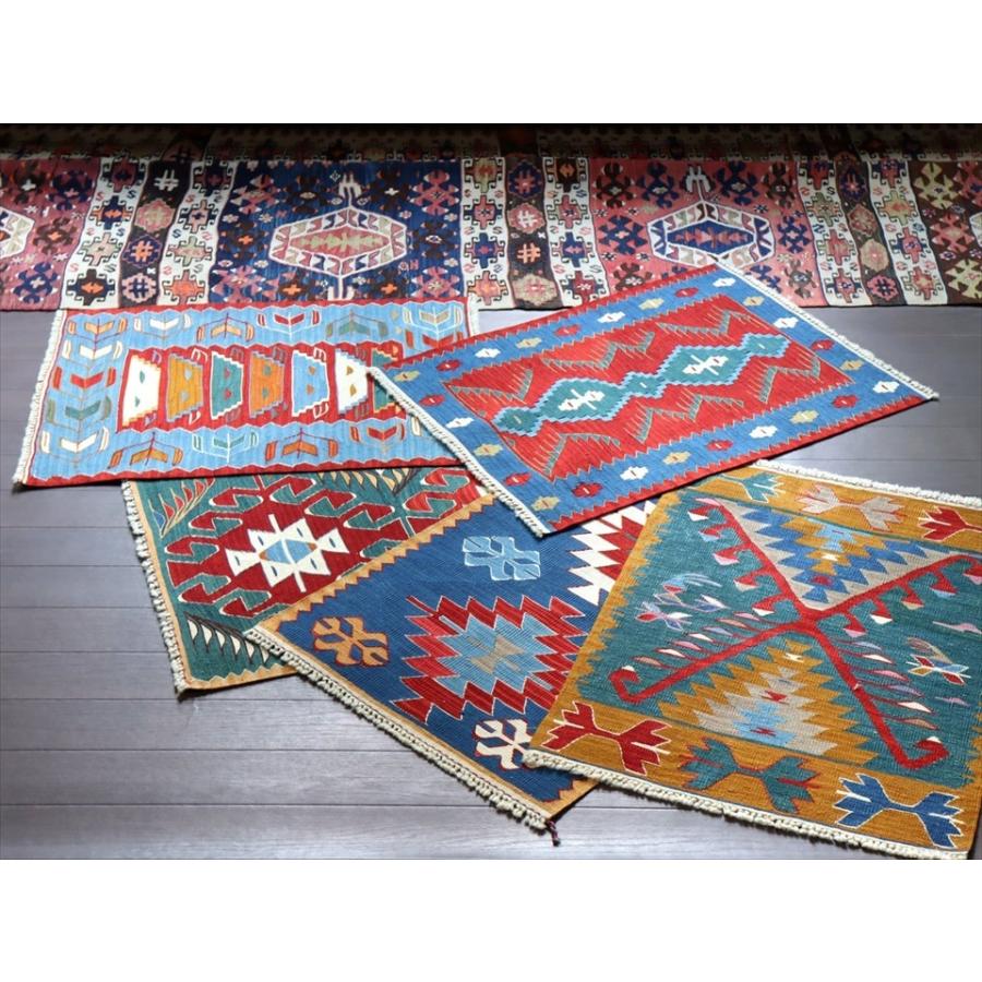 草木染 スーパーファインキリム 最高級の細かな手織りトルコキリム