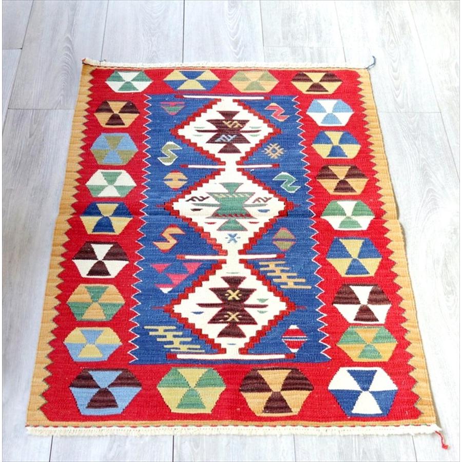 最高級の細かな手織りトルコキリム/コンヤ草木染キリム スーパー